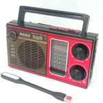 Радиоприемник Meier M-538BT-S+MP3 плеер Solar panel