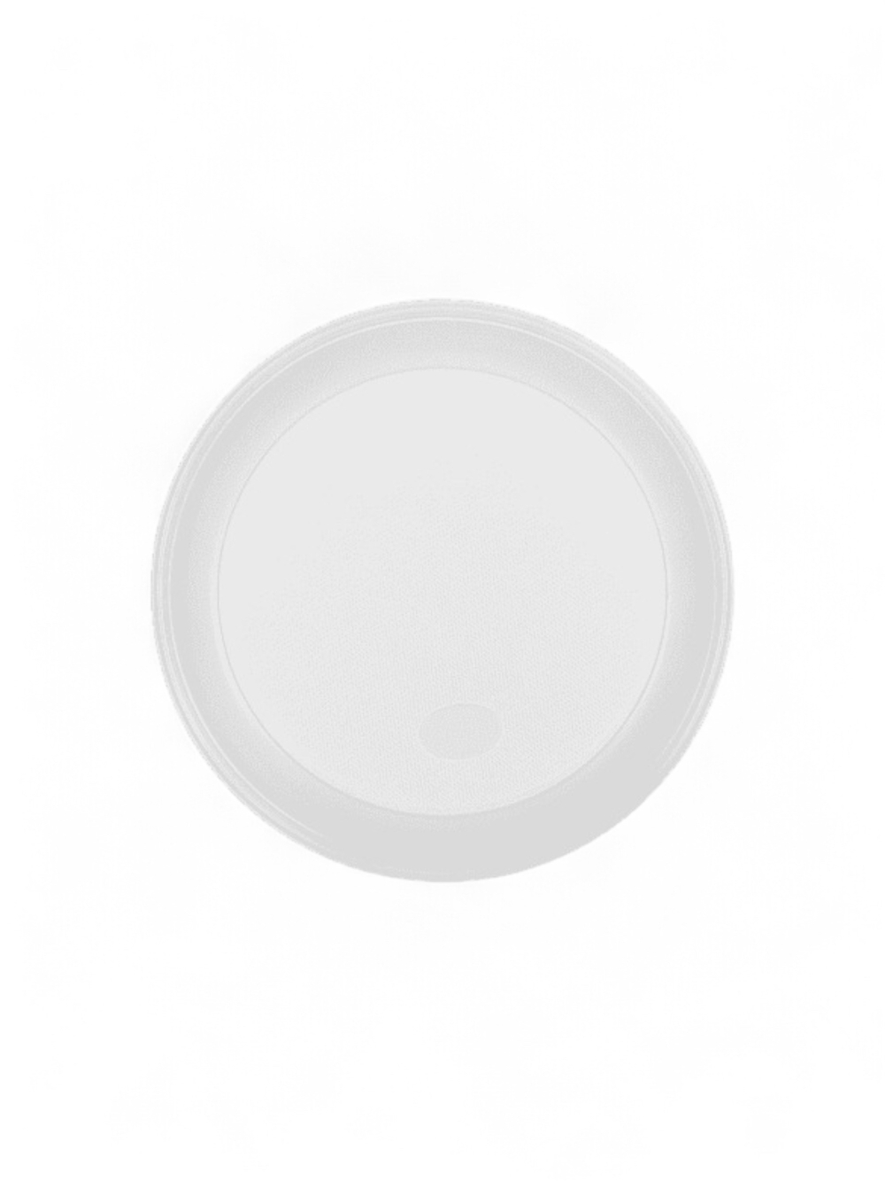 Тарелка 205 б/с белая оптом