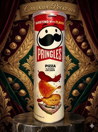 Чипс Pringles  пицца.  США