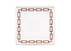 Мелочница квадратная RG Catene Scarlatto (30 см)