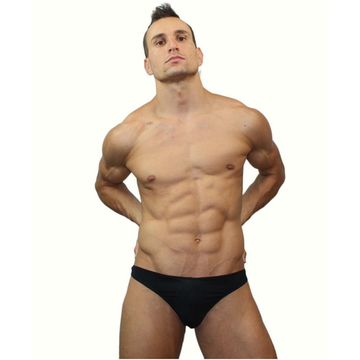 Мужские трусы стринги черные Romeo Rossi Dream String RR1005-2