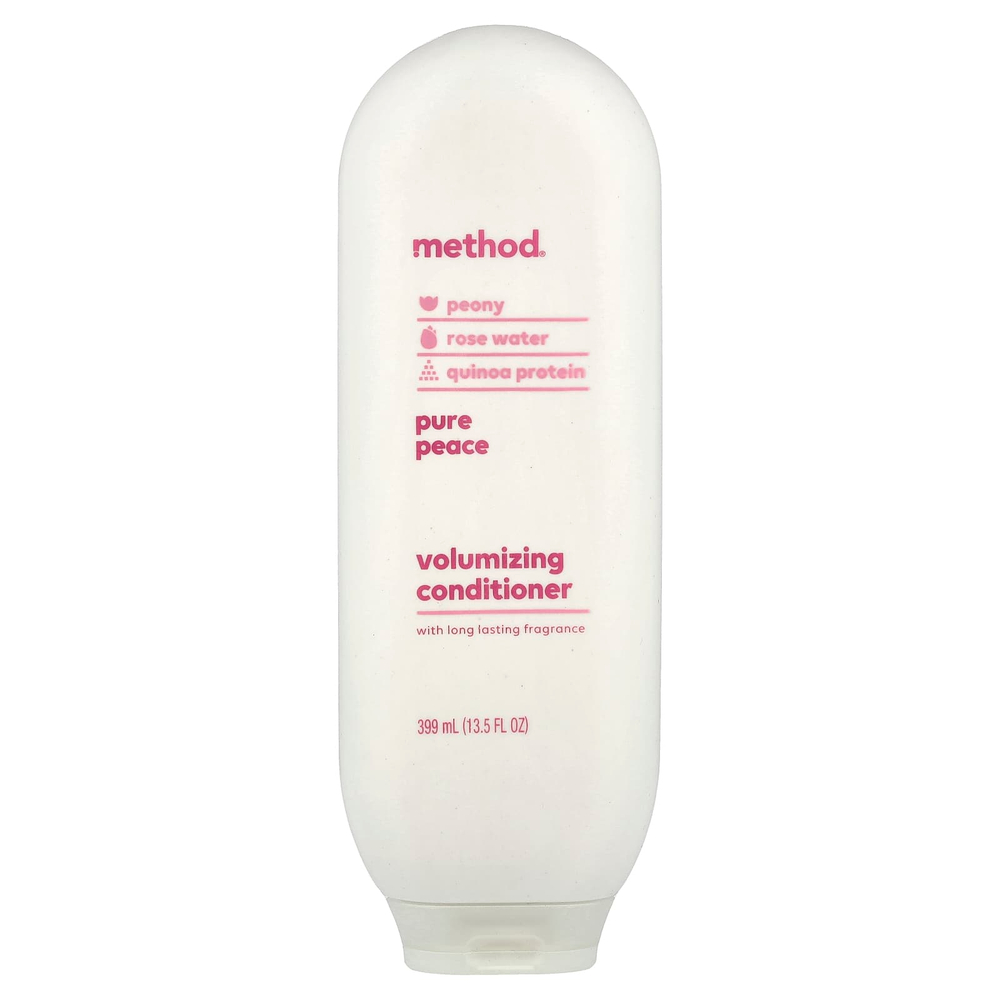 Method, Кондиционер для увеличения объема, Pure Peace, 399 мл (13,5 жидк. Унции)