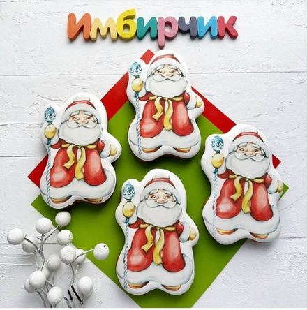 Имбирные пряники Новый год 2025