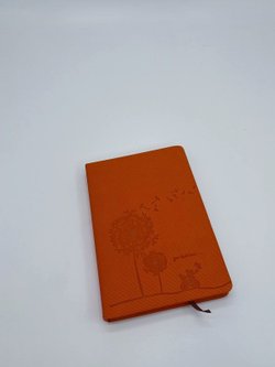 Блокнот 144 л А5 линейка одуванчик оранжевый (8344-15)