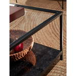 Столик журнальный Bergenson Bjorn Mayen, 100х50 см, черный