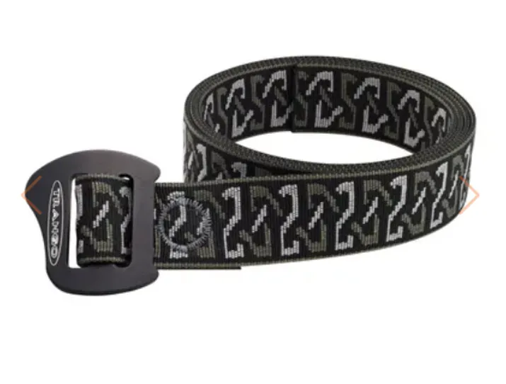 Ремень с алюминиевой пряжкой 120 см