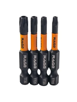 Набор бит торсионных IMPACT S2 PH PZ TORX x 50 мм 10 шт RAGE by VIRA