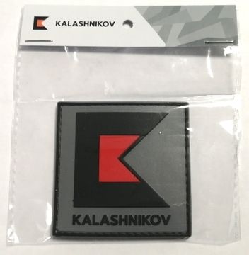 Патч на одежду Квадрат КК лого + 60х60м KALASHNIKOV
