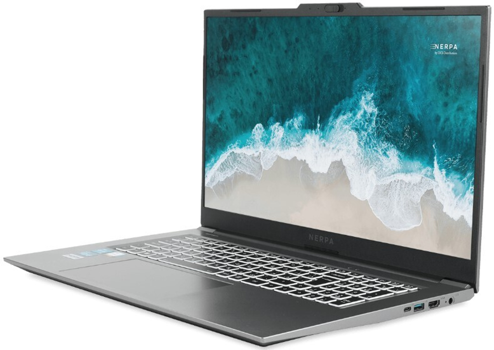 Ноутбук  Nerpa Caspica I552-17 17.3 ", Core i5, 32 Гб RAM, 1 Тб SSD, Iris Xe Graphics, Серый