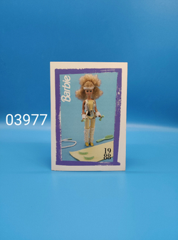 Аксессуар винтажная карточка Барби 90х 03977