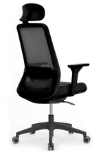 Кресло Riva Ворк W-218C BLACK Черный