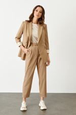 3934 Брюки женские (бежевый)