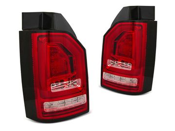 Задние фонари RED WHITE SEQ LED BAR OEM BULB для Volkswagen T6