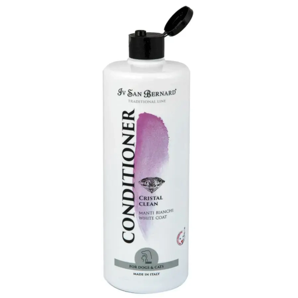 Iv san bernard traditional line cristal clean кондиционер для устранения желтизны шерсти 500 мл