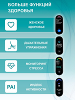 Умный браслет Xiaomi Smart Band 7 46 мм без NFC, черный