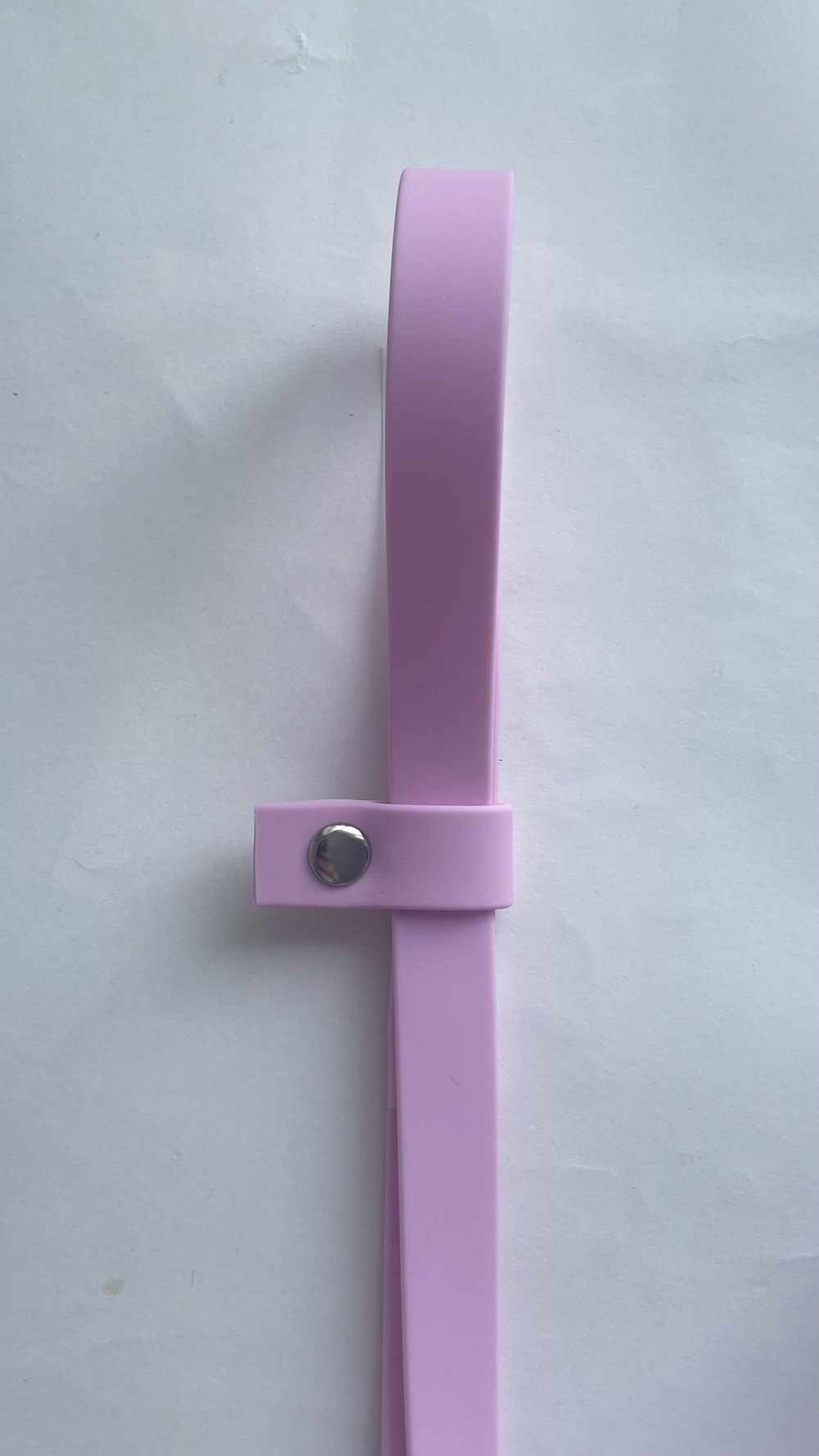 Ринговка груминга из биотана , ширина 15 мм, длина 50 см., зебра