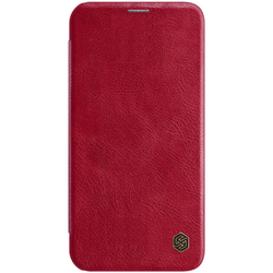 Кожаный чехол-книжка Nillkin Leather Qin для iPhone 12 Mini