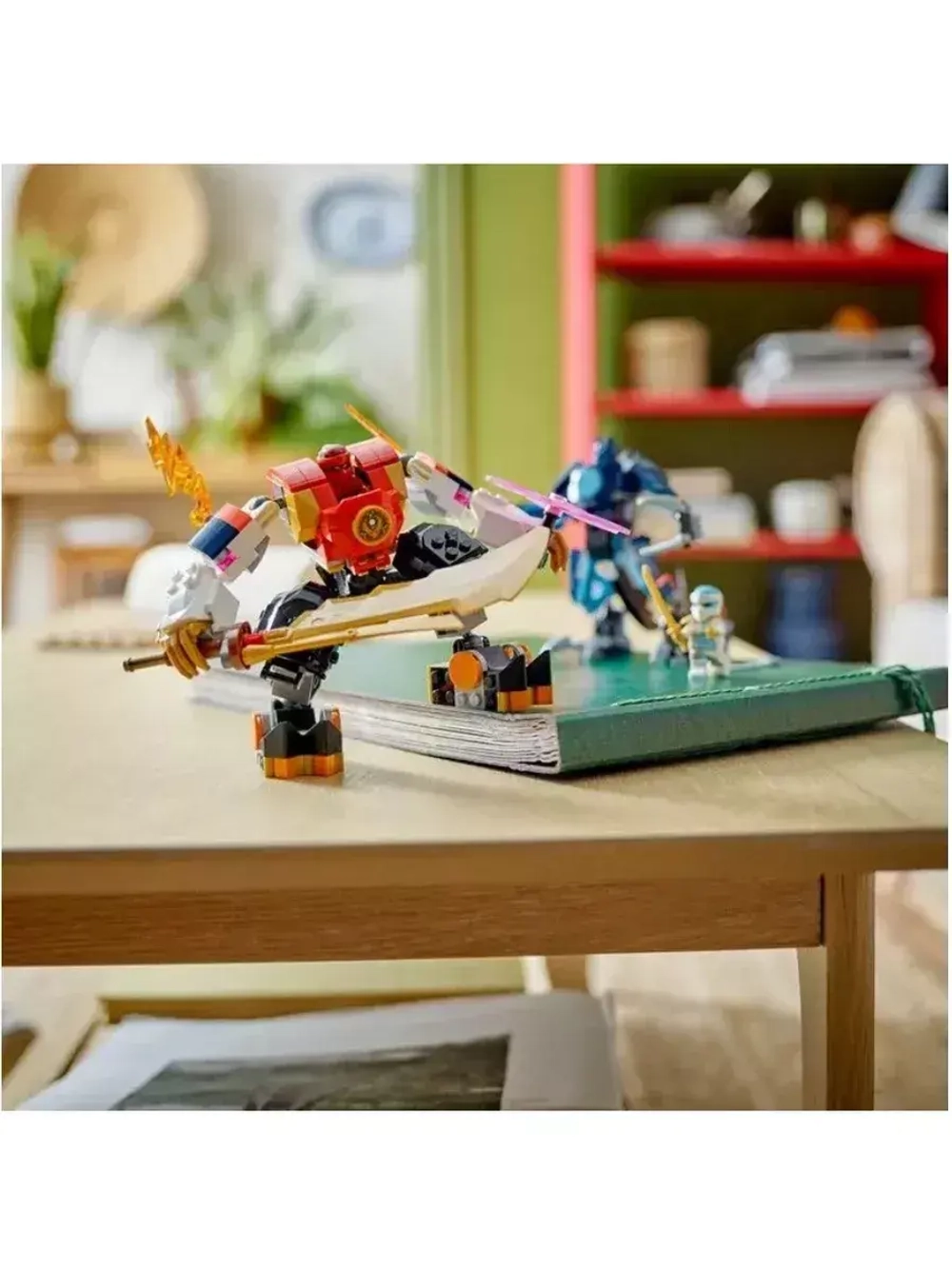 Конструктор Ниндзя Огненный механизм Кая 322 детали