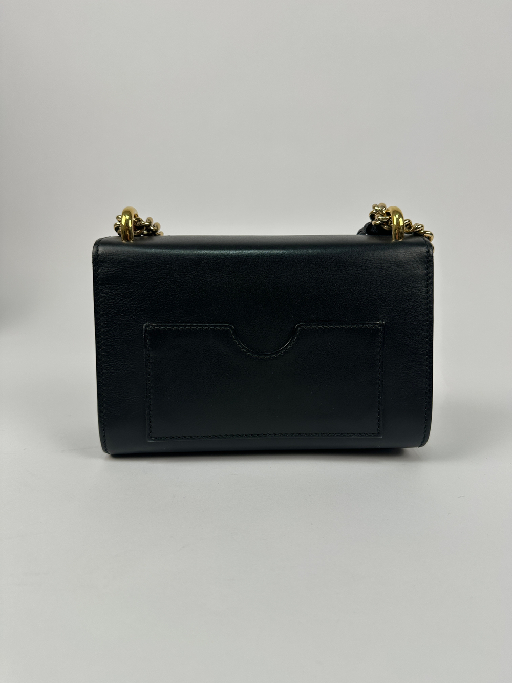 Сумка Gucci Black Leather Small Padlock
