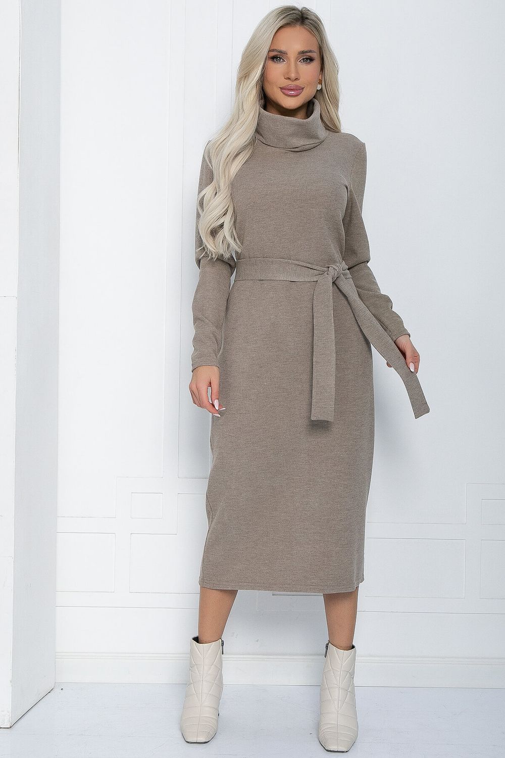 Платье Милен (бежевое) П12162 LT Collection