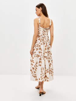 Trends Brands Base Платье Жен 09_03_dr809_beige_print Бежевый