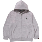 A Bathing Ape Solid Camo Jacquard One Point Relaxed Fit Zip Худи