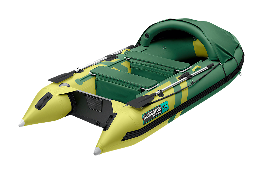 Лодка ПВХ Gladiator Active C330AL с алюминиевым полом BSM0125