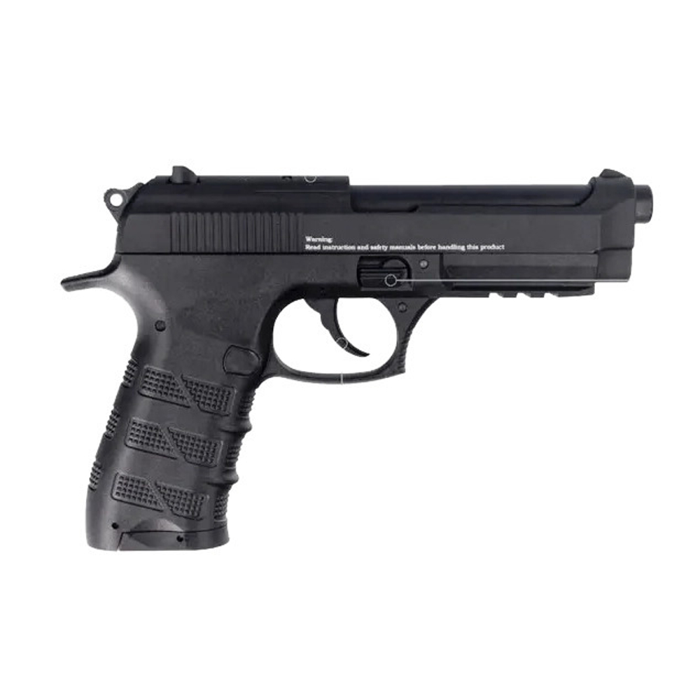 Пистолет пневматический EKOL ES P92 Black, (металл) калибр 4,5 мм, 3 Дж