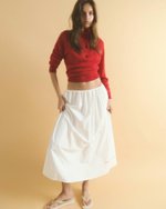 Юбка "Французская", Молочный