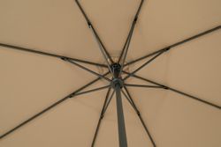"Джулия" зонт садовый 3х3м на центральной опоре, тент бежевый