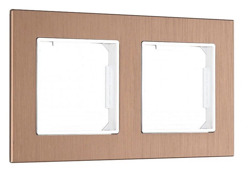 Рамка на 2 поста Arte Milano am-503.12 503.12-2.brown
