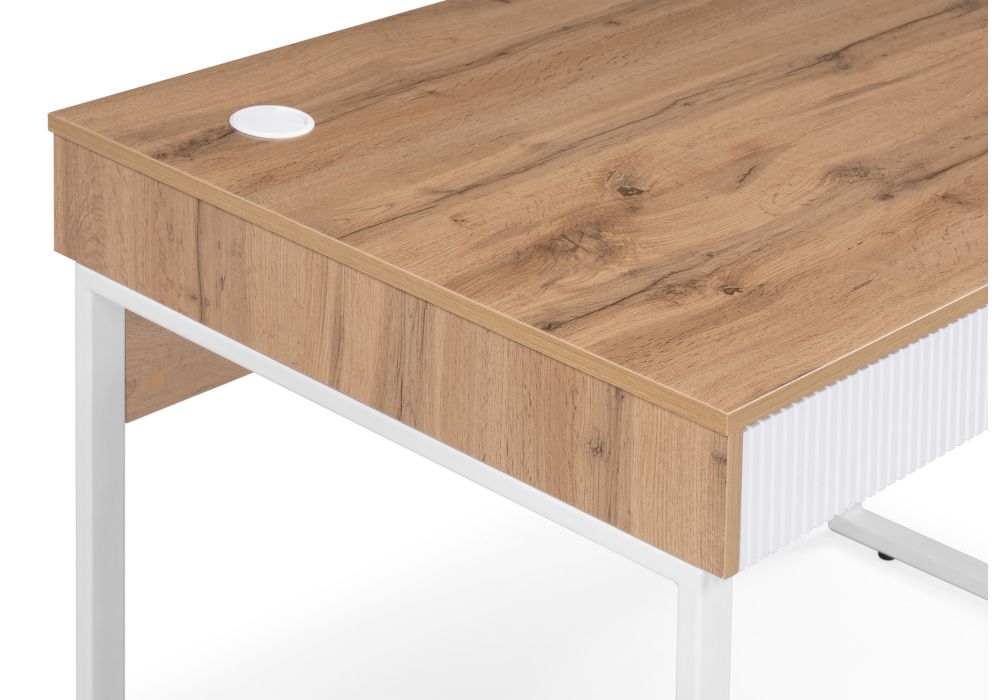 Письменный стол Реус 115х70х77 дуб вотан / белый