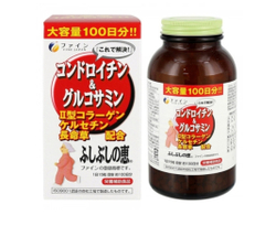 Fine Japan Глюкозамин+ Хондроитин+ витамины для здоровых суставов, 100 дней.