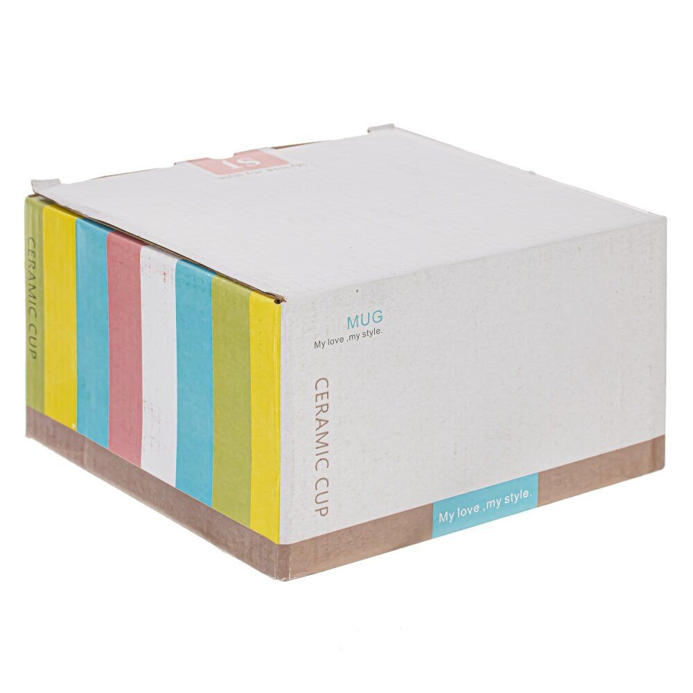 GAEM Кружка с блюдцем и ложкой 300 мл, L15 W15 H6,5 см, 3в.