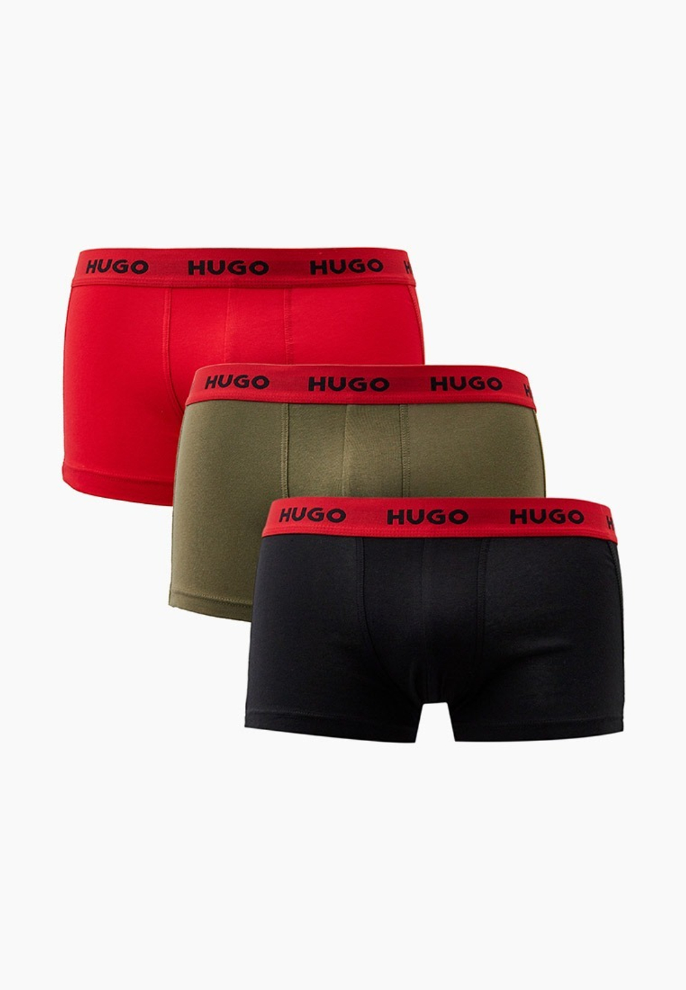 Трусы (набор 3 шт) мужские HUGO TRUNK TRIPLET PACK 10241868 02