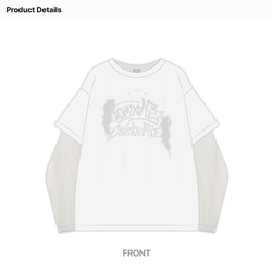 Мерч Stray Kids LAYERED LONG SLEEVE - celebrATE