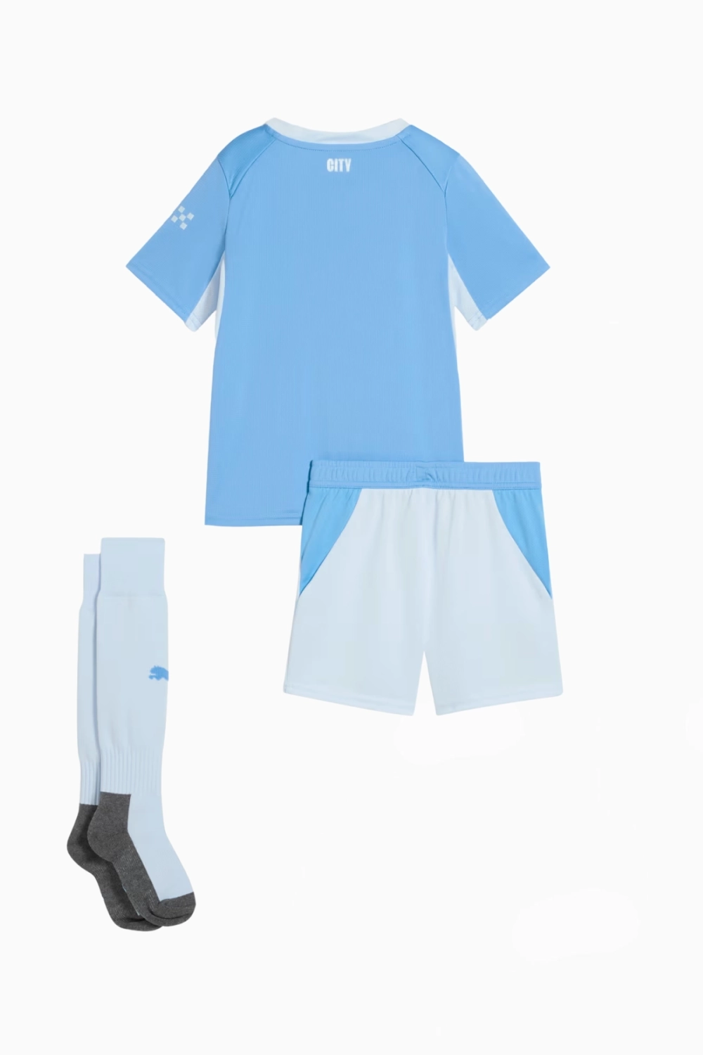 Футбольная форма Puma Manchester City 26/27 Home Little Kids - голубой