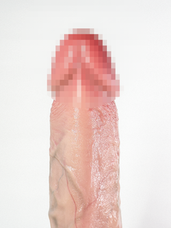 Фаллоимитатор на присоске №2M SGAN 3X15,5, телесный (14 см рабочая длина)