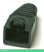 Колпачок Hyperline BOOT-BK-10 черный