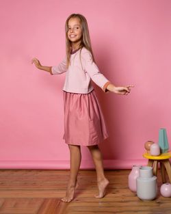 Платье с кантом РОЗА