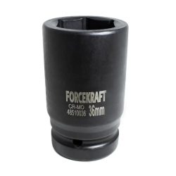 Головка ударная глубокая 1'', 36мм (6гр.) FORCEKRAFT FK-48510036