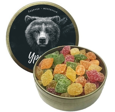 Монпансье Урал №0016 "Медведь. Урал для сильных"