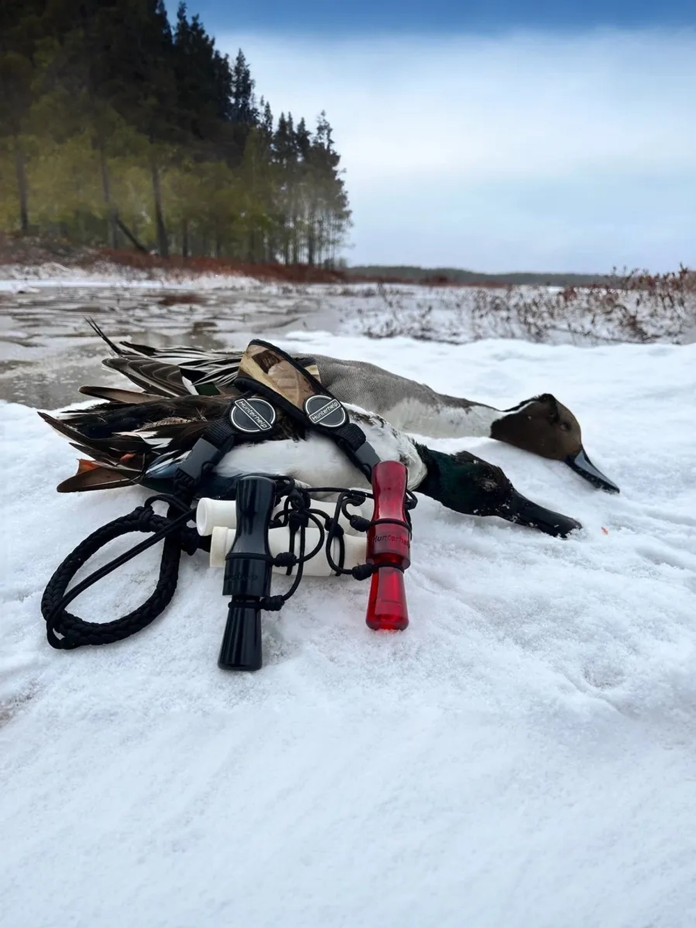 Манок на утку Утиный Мастер H042 конус