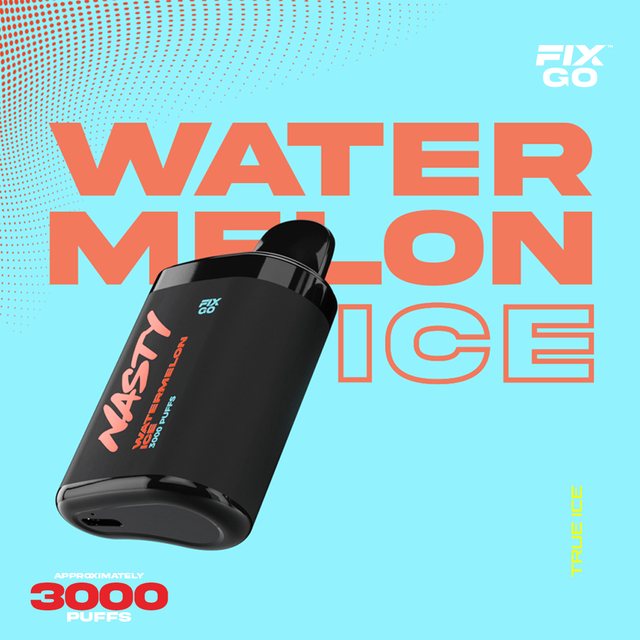 Одноразовый Pod Nasty Fix Go - Watermelon Ice (3000 затяжек)