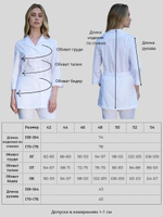 Блуза медицинская женская | Бл-308 к 3/4 статус NEO