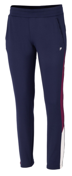 Женские теннисные брюки Fila US Open Leni Pants - navy