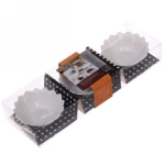 Набор соусников «White magic» 3шт «Ромашка»