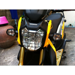 Headlight grill mesh cover set H2C Zoomer-x