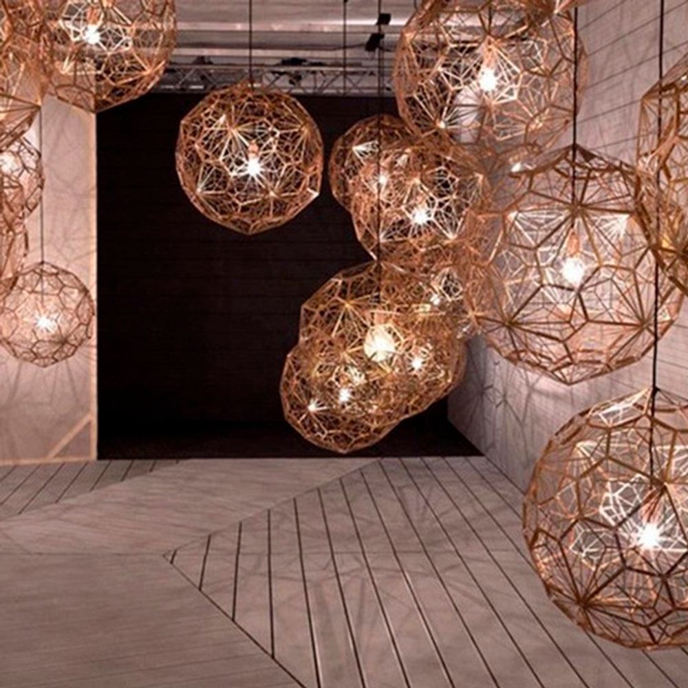 Люстра Etch Web Gold By Imperiumloft