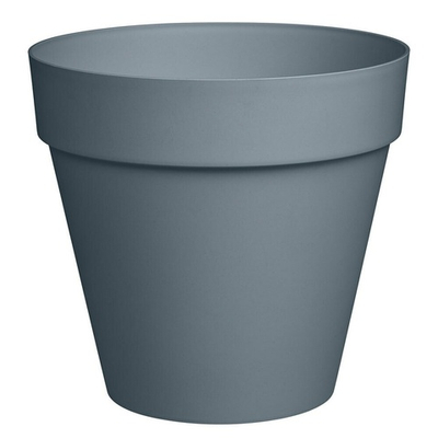 Горшок цветочный Tarragon 7л d250мм, со вставкой (серый)